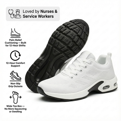 Orthora™ Pro – 12-Hour Shift Shoes for All-Day Foot, Knee & Back Pain Relief (BOGO)