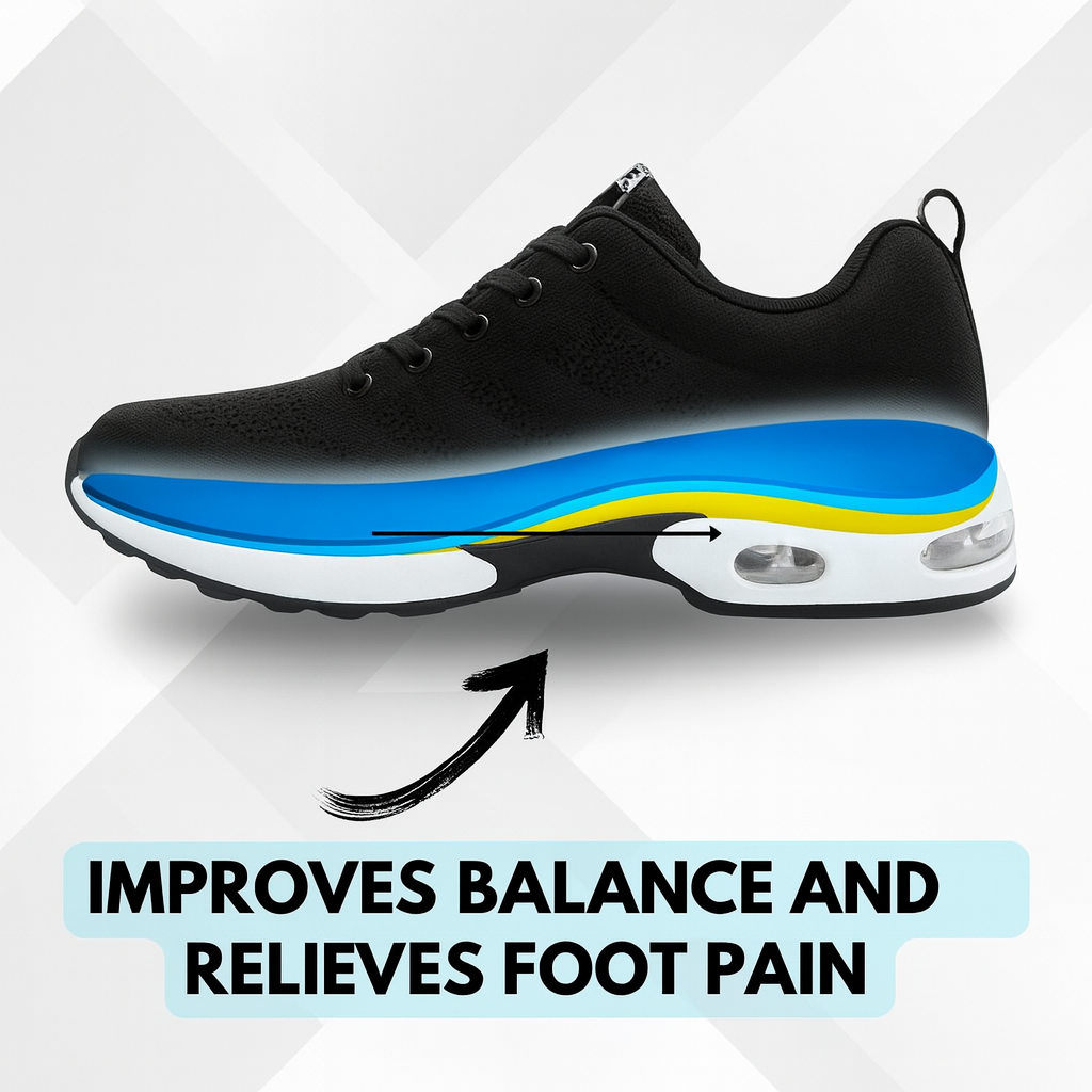 Orthora™ Pro – 12-Hour Shift Shoes for All-Day Foot, Knee & Back Pain Relief (BOGO)