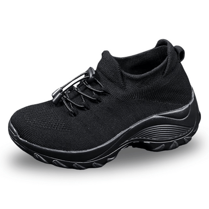 Ortho Stretch Cushion Shoes Women - Black / Purple