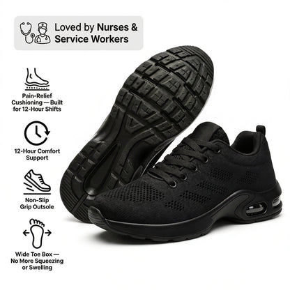 Orthora™ Pro – 12-Hour Shift Shoes for All-Day Foot, Knee & Back Pain Relief (BOGO)