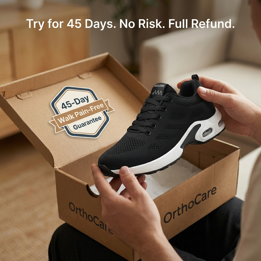 Orthora™ Pro – 12-Hour Shift Shoes for All-Day Foot, Knee & Back Pain Relief (BOGO)