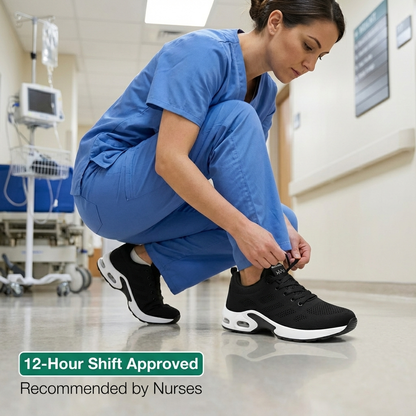 Orthora™ Pro – 12-Hour Shift Shoes for All-Day Foot, Knee & Back Pain Relief (BOGO)